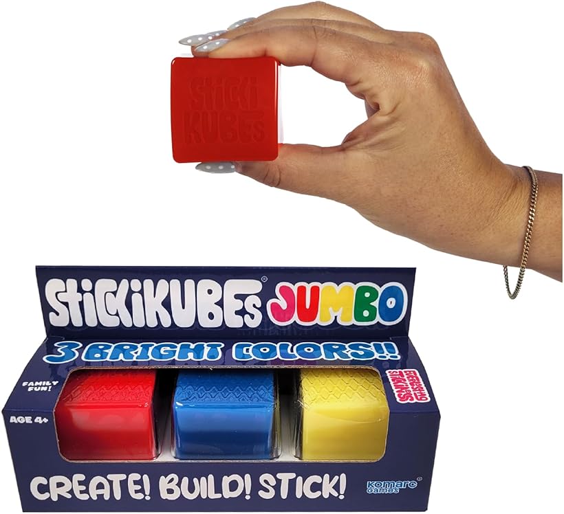 StickiKubes Jumbo  3 Pack