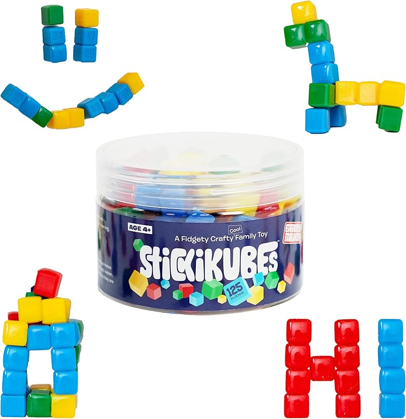 StickiKubes Stacking Anything 125 Cubes