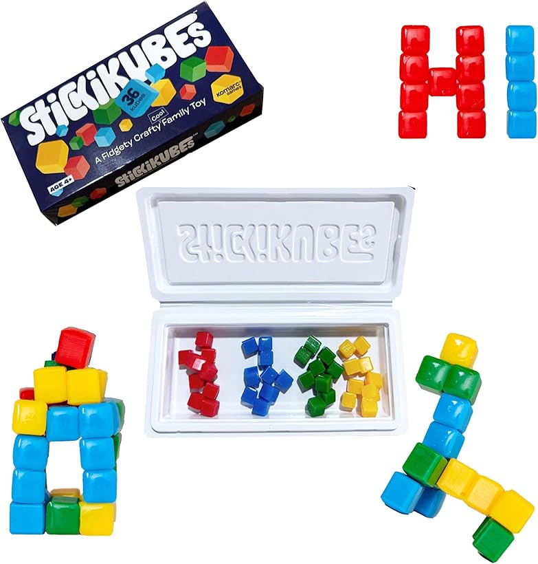 StickiKubes Stacking Anything 36 Cubes